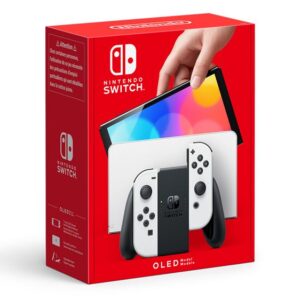 Nintendo Switch OLED Console 64GB con Joy-Con White – Display OLED 7"